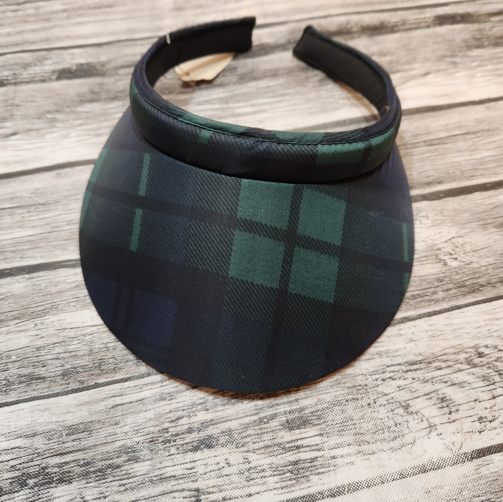 Plaid Nylon Visor